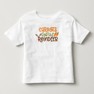 Les Tous Petits Carottes Pour Le T-Shirt De Noël Reindeer