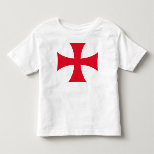 Les Tous Petits Chemise T-Shirt pour Tout-Petit Croix Templière