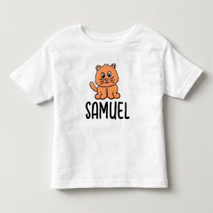 LES TOUS PETITS CHEMISES T-SHIRT POUR TOUT-PETITS AU NOM DE CHAT R
