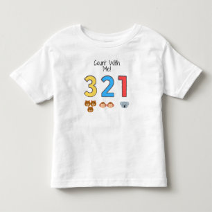Les Tous Petits Comptez avec moi ! 1-3 – T-shirt pour enfants appr