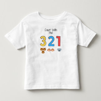 Les Tous Petits Comptez avec moi ! 1-3 – T-shirt pour enfants appr