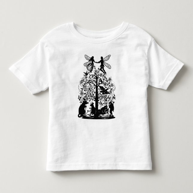 Les Tous Petits Conte Fée Classique. Design unique. T-shirt pour n (Devant)