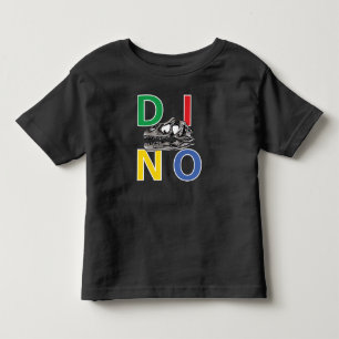 Les Tous Petits DINO - T-shirt Jersey fin pour bébé noir
