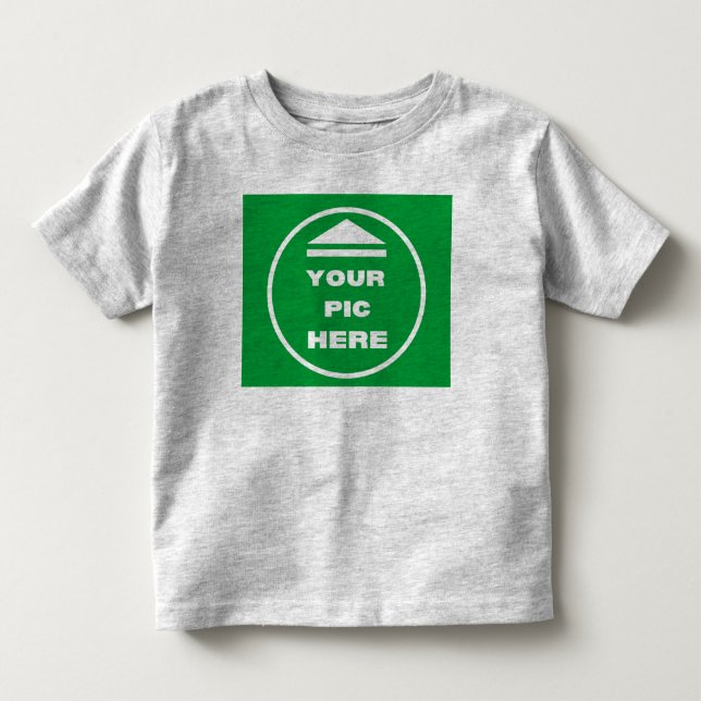 Les Tous Petits FACILE ! T-shirt jersey pour bébé - Heather Grey C (Devant)