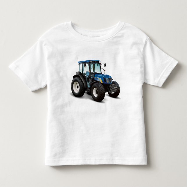 Les Tous Petits Image du tracteur pour t-shirt enfant (Devant)