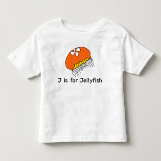 Les Tous Petits J est pour le T-shirt de méduses