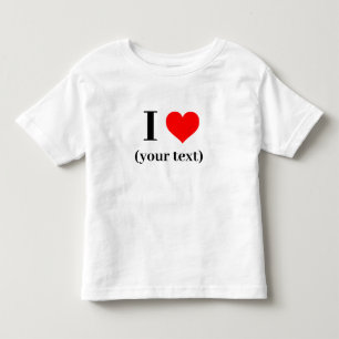 Les Tous Petits J'AI LE COEUR ! T-Shirt pour jersey fin - blanc