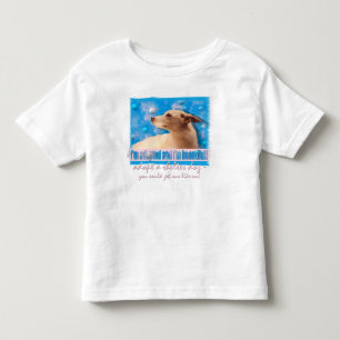 Les Tous Petits Je suis adoptée et je suis belle ! T-shirt pour no