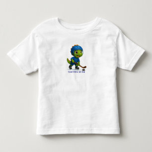 Les Tous Petits Joli T-Shirt de Hockey Dino pour Enfants