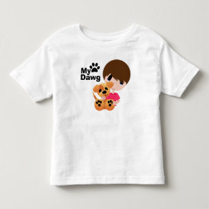 Les Tous Petits Le mien ! T-shirt en jersey fin pour nourrissons