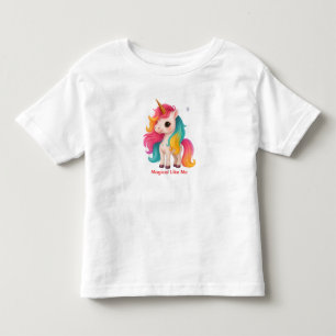 Les Tous Petits Licorne Magique Comme Moi – T-Shirt pour Petite Fi