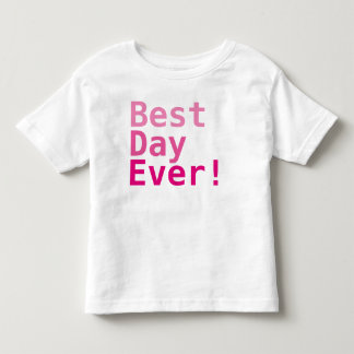 Les Tous Petits Meilleur Jour Jamais ! T-shirt en jersey fin pour