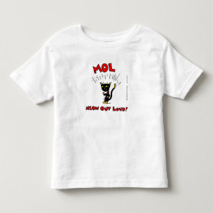 Les Tous Petits Mel MOL : MEOW OUD ! T-shirt pour nourrissons