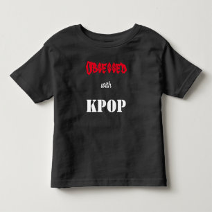 Les Tous Petits Obsédé par le T-Shirt pour tout-petits KPOP