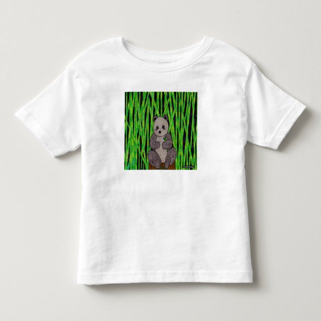 Les Tous Petits Panda (blanc) - T-Shirt pour tout-petit (Devant)
