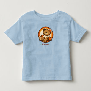 Les Tous Petits Petit Ours Mignon Rétro Kawaii T-Shirt pour Tout-P