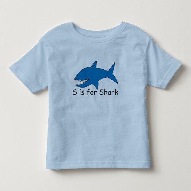 Les Tous Petits S est pour le T-shirt de requin (Devant)