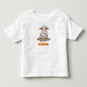Les Tous Petits S pour Sophie - T-shirt personnalisé pour tout-pet