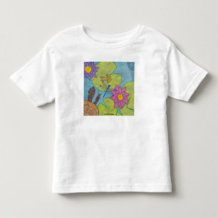 Les Tous Petits Scène d'étang (blanc) - T-Shirt pour tout-petit