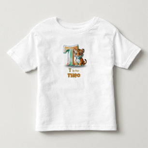 Les Tous Petits T pour Théo - T-shirt personnalisé pour tout-petit