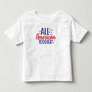 Les Tous Petits T-shirt américain pour enfants du 4 juillet