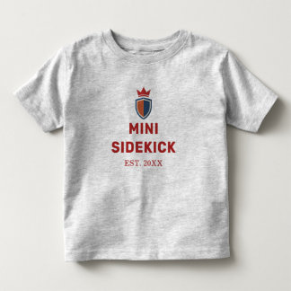 Les Tous Petits T-shirt assorti personnalisé pour père et fils