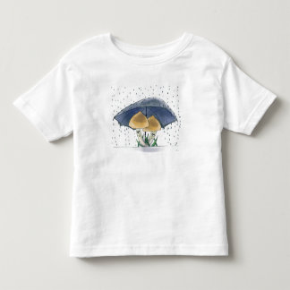 Les Tous Petits T-shirt aux champignons mignon pour tout-petits