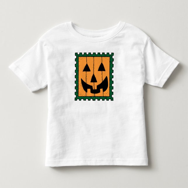 Les Tous Petits T-shirt citrouille Timbre pour bébé (Devant)