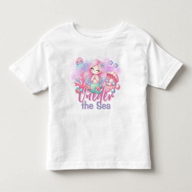 Les Tous Petits T-shirt de fête d'anniversaire pour enfants Cute O (Devant)