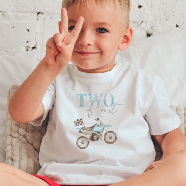 Les Tous Petits T-shirt de fête d'anniversaire pour moto de terre  (Créateur téléchargé)