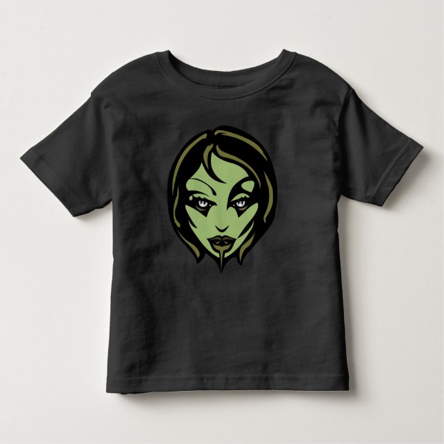 Les Tous Petits T-shirt d'Halloween pour enfant Zombie Chemises de (Devant)