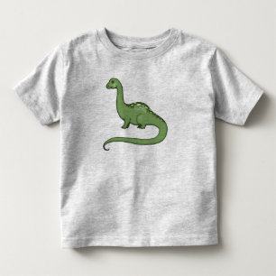 Les Tous Petits T-shirt Dinosaure à col long mou pour enfants