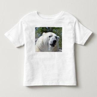 Les Tous Petits T-shirt d'ours blanc pour des enfants