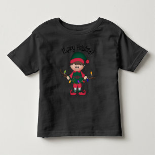 Les Tous Petits T-shirt elfe de Noël pour garçons