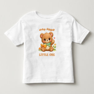 Les Tous Petits T-shirt en jersey fin pour enfants Ours lisant u