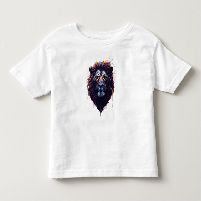 Les Tous Petits T-shirt en jersey fin pour nourrissons | Lion (Devant)