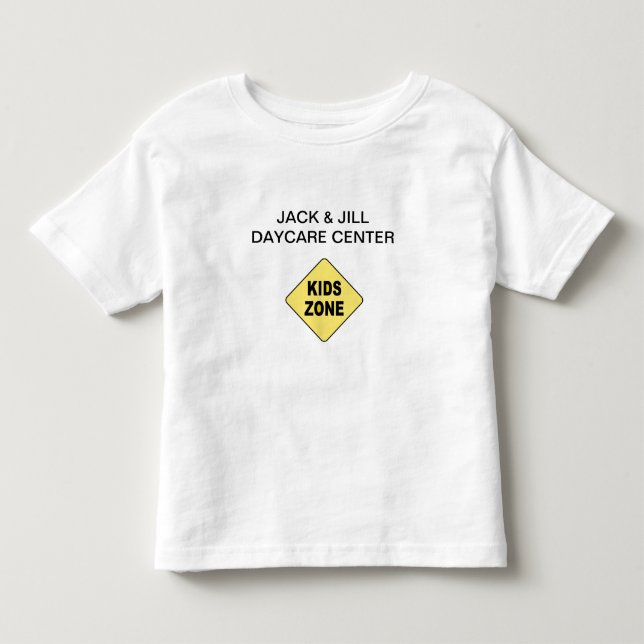 LES TOUS PETITS T-SHIRT GARDERIE POUR ENFANTS (Devant)