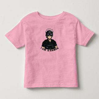 Les Tous Petits T-shirt graphique urbain pour garçon gamer cool et