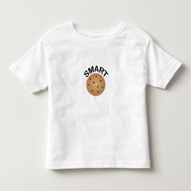 Les Tous Petits T-shirt intelligent de biscuit pour des enfants (Devant)