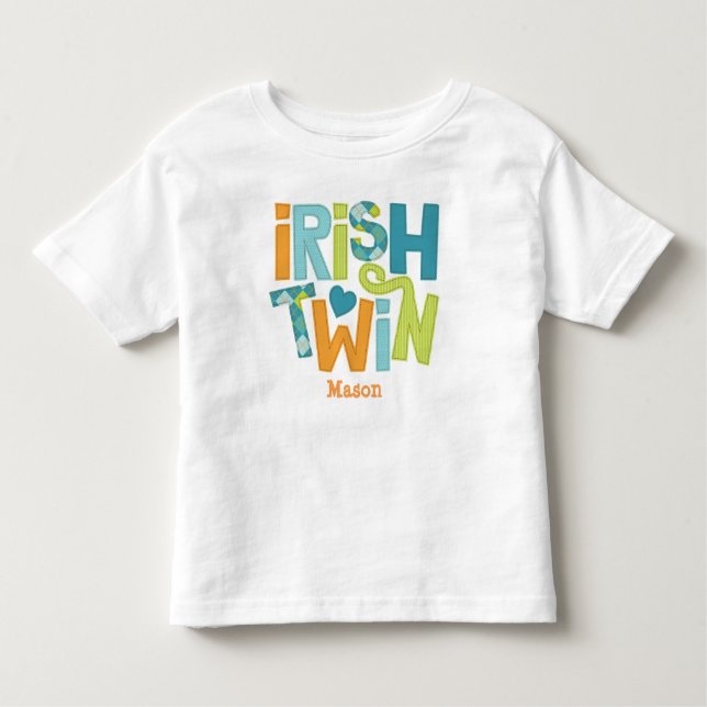 Les Tous Petits T-shirt irlandais Twin pour enfants (Devant)