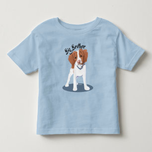 Les Tous Petits T-Shirt KiniArt Orange Brittany pour nourrisson