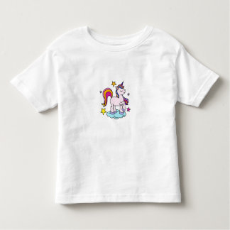 Les Tous Petits T-shirt licorne pastel mignon pour enfants