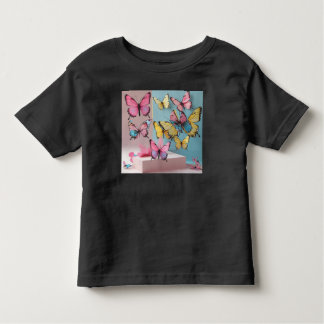 Les Tous Petits T-shirt papillon à l'aquarelle Dreamy pour bébé