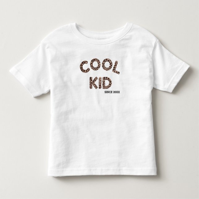 Les Tous Petits T-shirt personnalisé pour enfant cool (Devant)