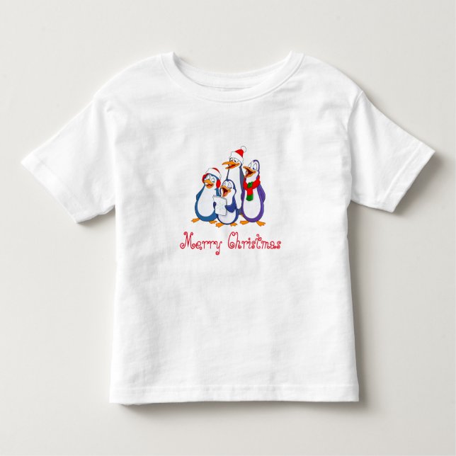 Les Tous Petits T-shirt Pingouins pour bébé (Devant)