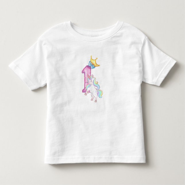 Les Tous Petits T-shirt pour 1er anniversaire (Devant)