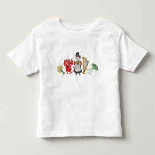 Les Tous Petits T-shirt pour bébé : Daffodils gallois Harpe de Lee