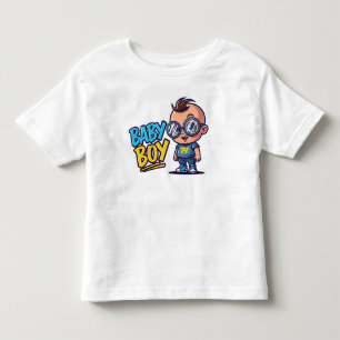Les Tous Petits T-shirt pour bébé garçon - Petit mais courageux
