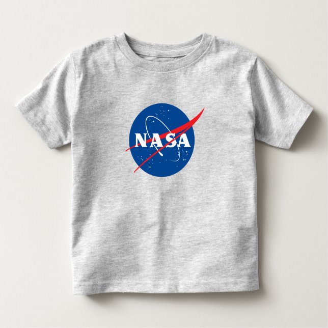 Les Tous Petits T-Shirt pour bébé Iconique de la NASA (Mercury Gre (Devant)
