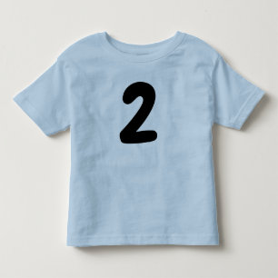 Les Tous Petits T-Shirt pour enfant de 2 ans pour 2ème anniversair